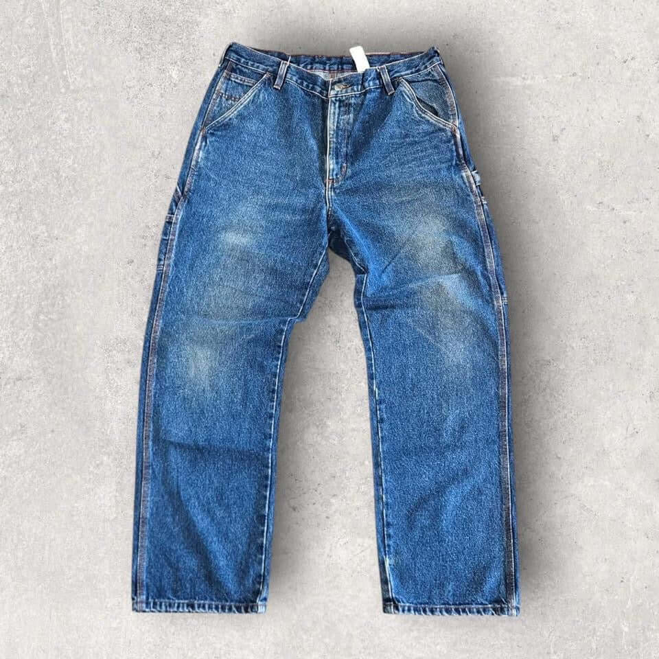 Craftsman Navy Carpenter Jeans – 38x32 | ג'ינס קארפנטר כחול קראפטסמן Craftsman Navy Carpenter Jeans – 38x32 | ג'ינס קארפנטר כחול Lizard Vintage Clothes Uncategorized