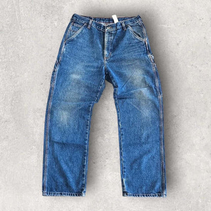 Craftsman Navy Carpenter Jeans – 38x32 | ג'ינס קארפנטר כחול קראפטסמן Craftsman Navy Carpenter Jeans – 38x32 | ג'ינס קארפנטר כחול Lizard Vintage Clothes Uncategorized