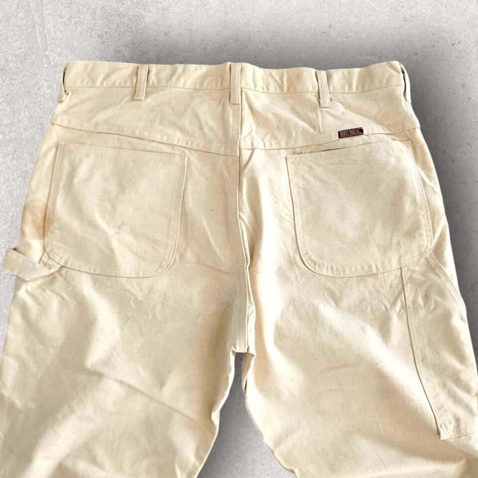 Big Ben Carpenter Pants – White 38x30 | מכנסי קארפנטר לבנים ביג בן Big Ben Carpenter Pants – White 38x30 | מכנסי קארפנטר לבנים Lizard Vintage Clothes Cargo Pants