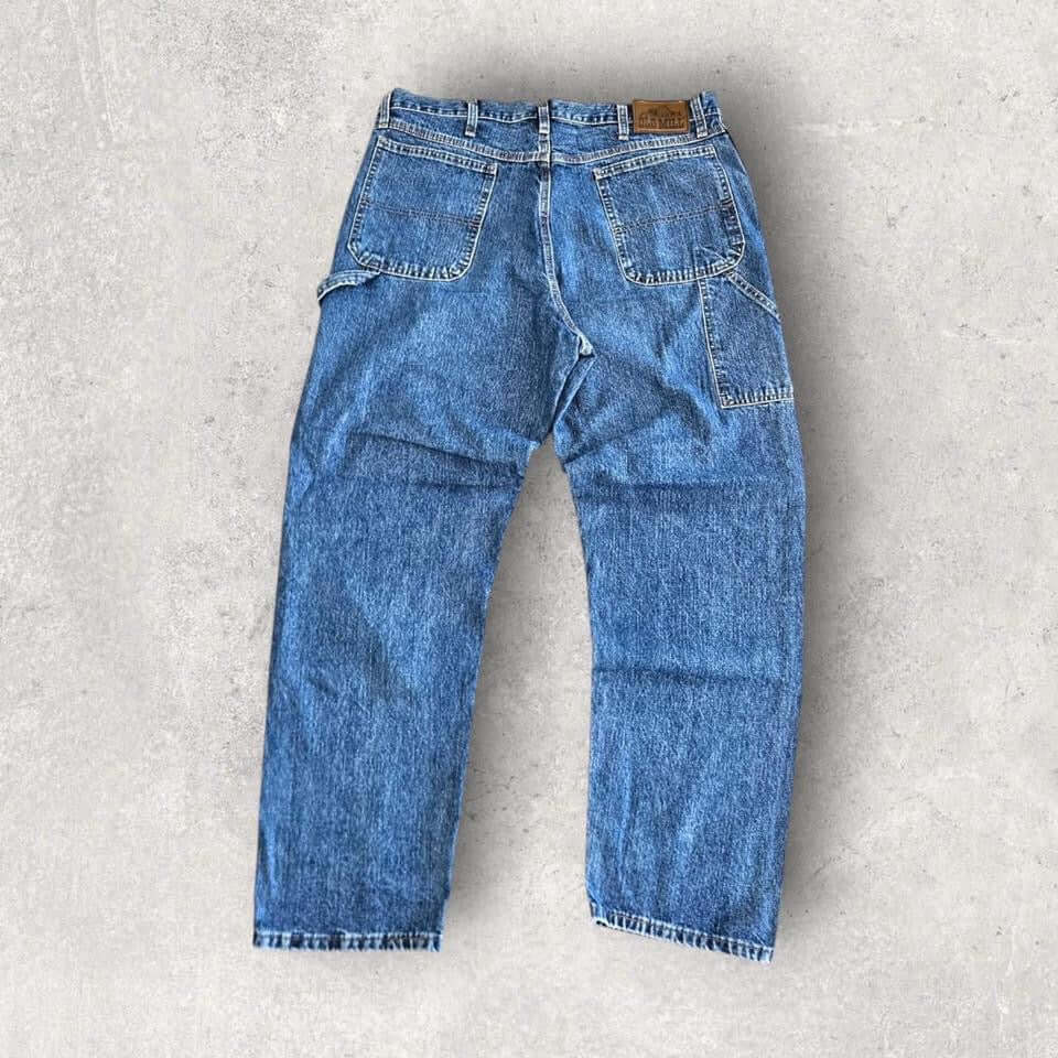 Old Mill Jeans – Blue Carpenter 38x32 | ג'ינס וינטג' כחול Old Mill Jeans – Blue Carpenter 38x32 | ג'ינס וינטג' כחול Lizard Vintage Clothes Uncategorized