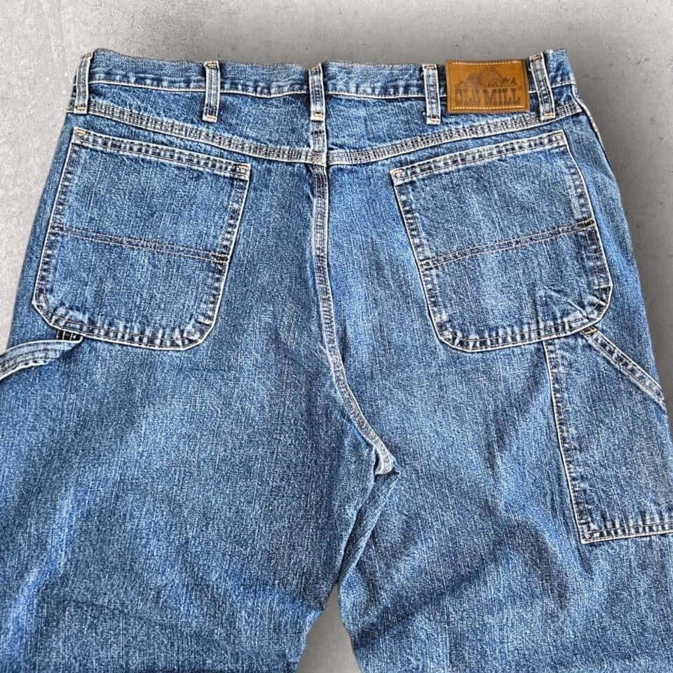 Old Mill Jeans – Blue Carpenter 38x32 | ג'ינס וינטג' כחול Old Mill Jeans – Blue Carpenter 38x32 | ג'ינס וינטג' כחול Lizard Vintage Clothes Uncategorized