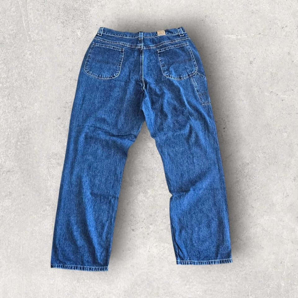Riders Navy Carpenter Jeans - Vintage Utility Style Riders Navy Carpenter Jeans | בגדי וינטג' ממותגים Lizard Vintage Clothes Jeans