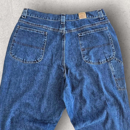 Riders Navy Carpenter Jeans - Vintage Utility Style Riders Navy Carpenter Jeans | בגדי וינטג' ממותגים Lizard Vintage Clothes Jeans