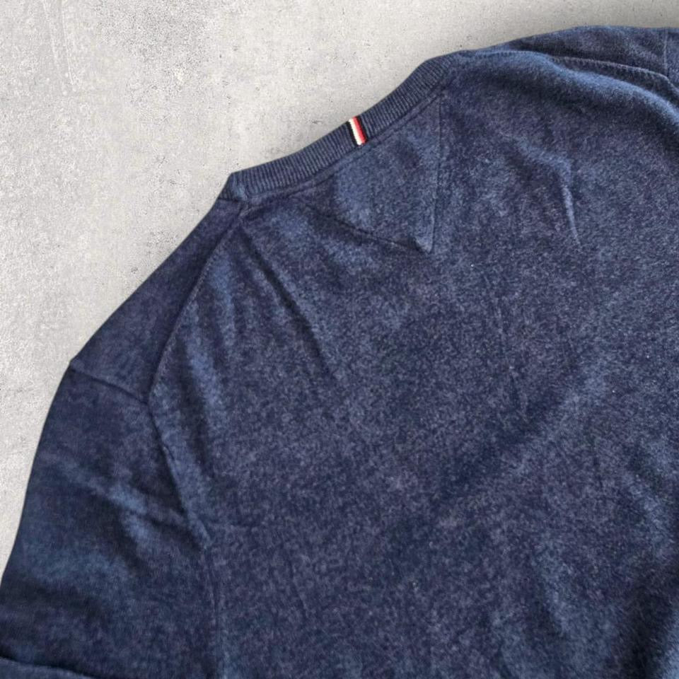 סוודר כחול כהה Tommy Hilfiger במידה L