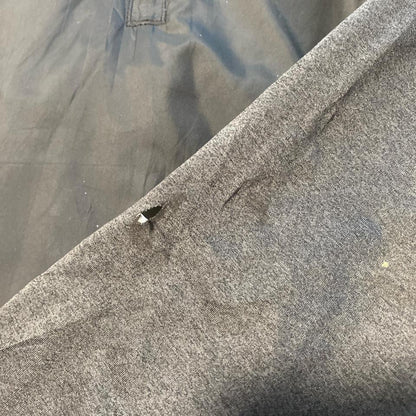 מעיל רוח אפור כהה Nike Golf עם רבע רוכסן במידה XL ארוך