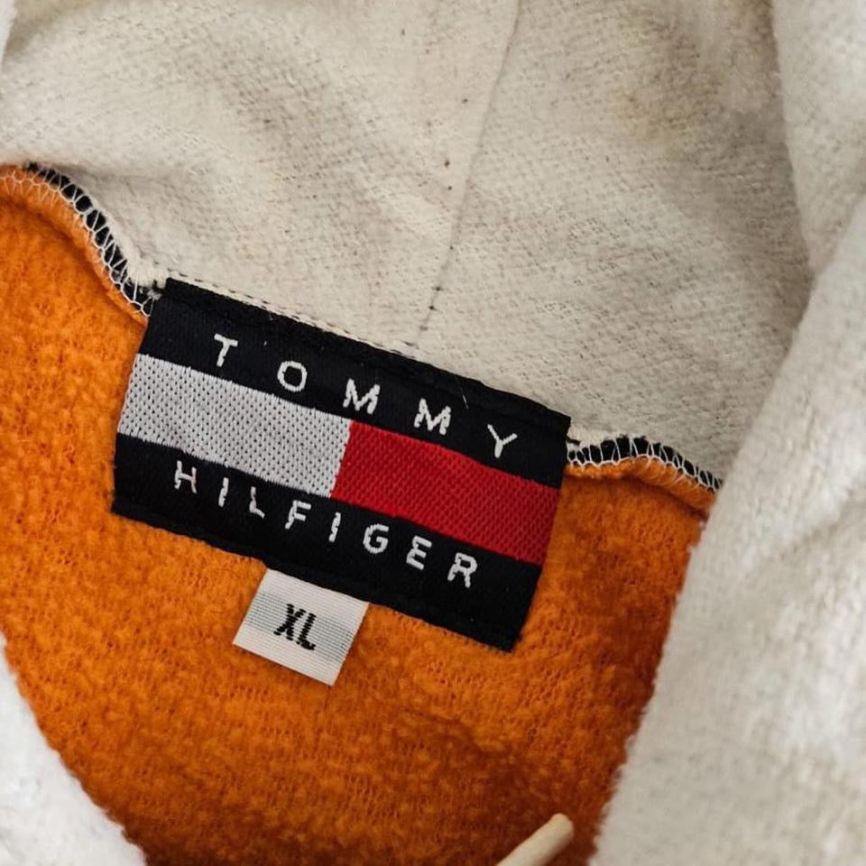סווטשירט פליס שחור Tommy Hilfiger מידה XL
