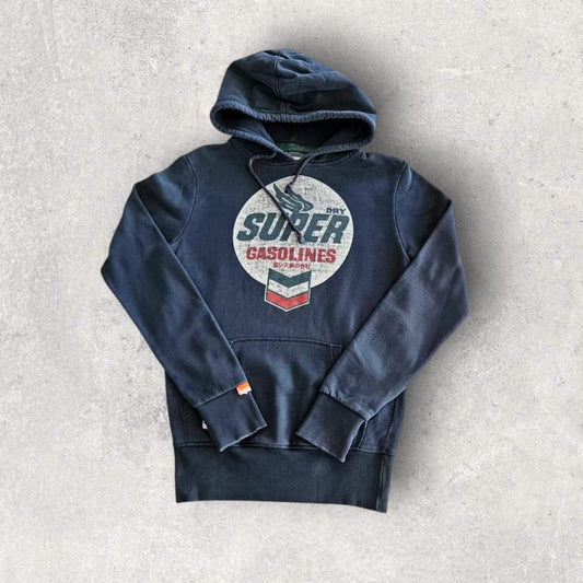 הודי כחול כהה של Superdry במידה S