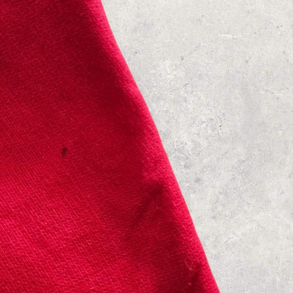 סווטשירט אדום Lee Jeans במידה L בגזרת באגי         