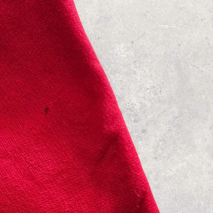 סווטשירט אדום Lee Jeans במידה L בגזרת באגי         