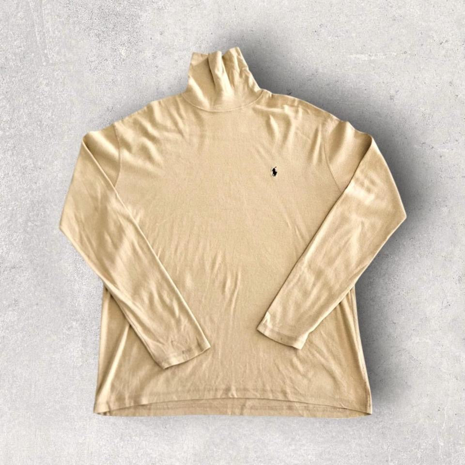 חולצת צווארון גולף ארוכה Polo Ralph Lauren במידה XL