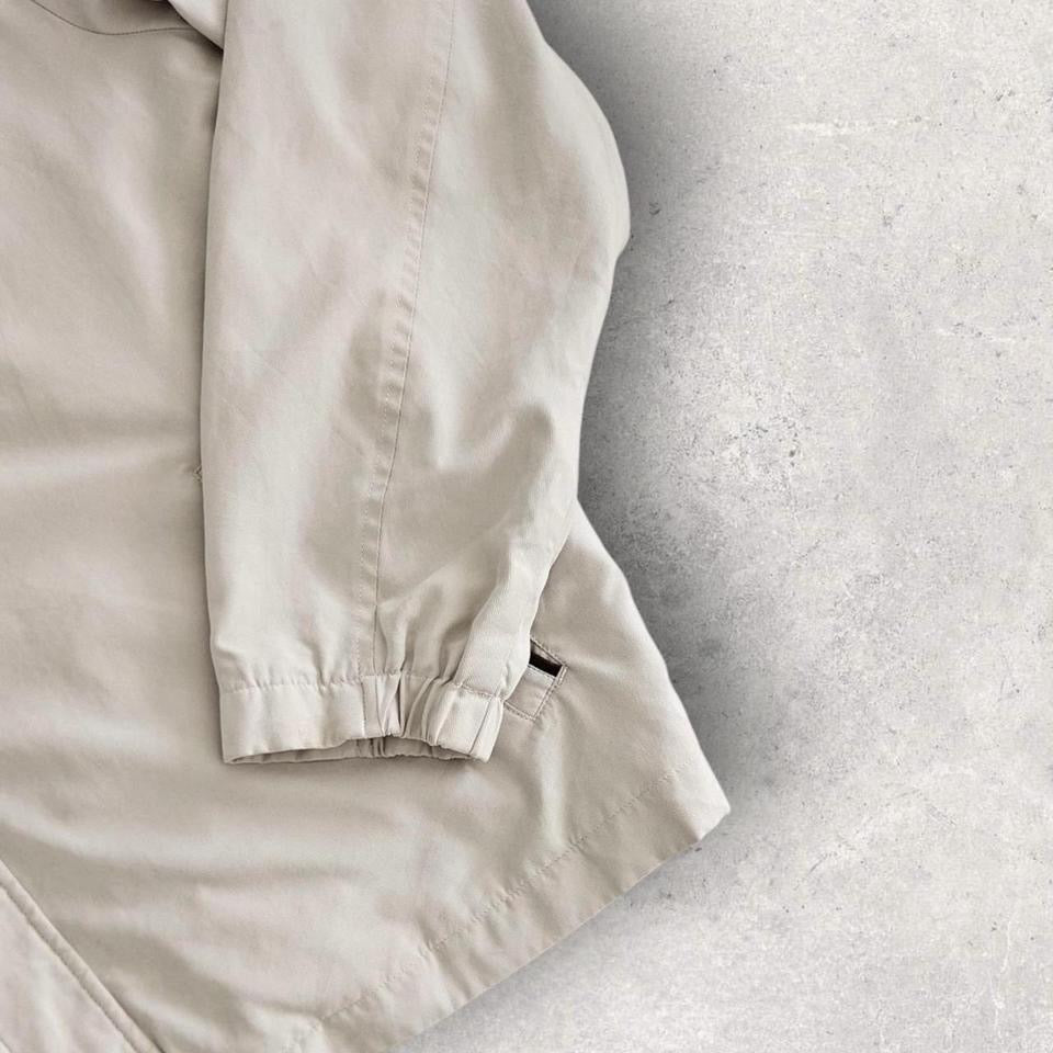 Vintage Dockers Cream polo Jacket - XL מעיל פולו וינטג' דוקרס בצבע קרם, מידה XL