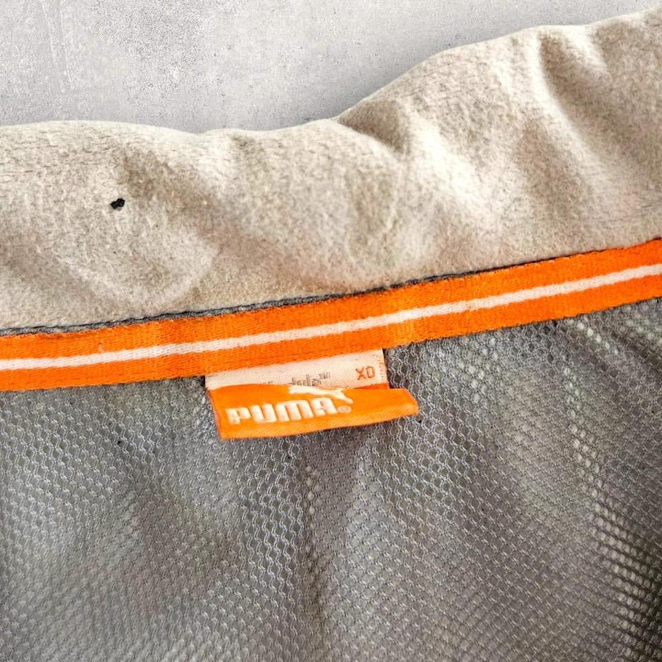 ג'קט פוך Puma וינטאג' מידה L עם שרוולים ניתנים להסרה
