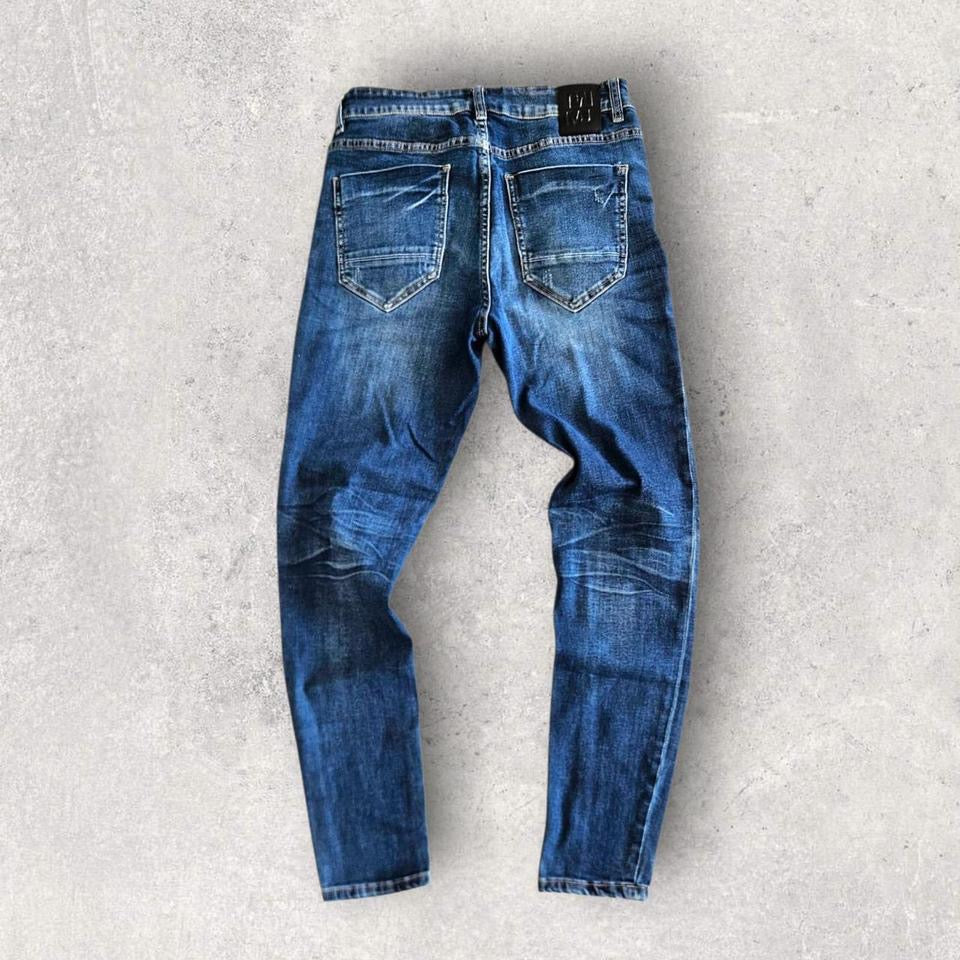 Mania Jeans Navy Skinny Jeans Mania Jeans Navy Skinny Jeans Lizard Vintage Clothes Jeans