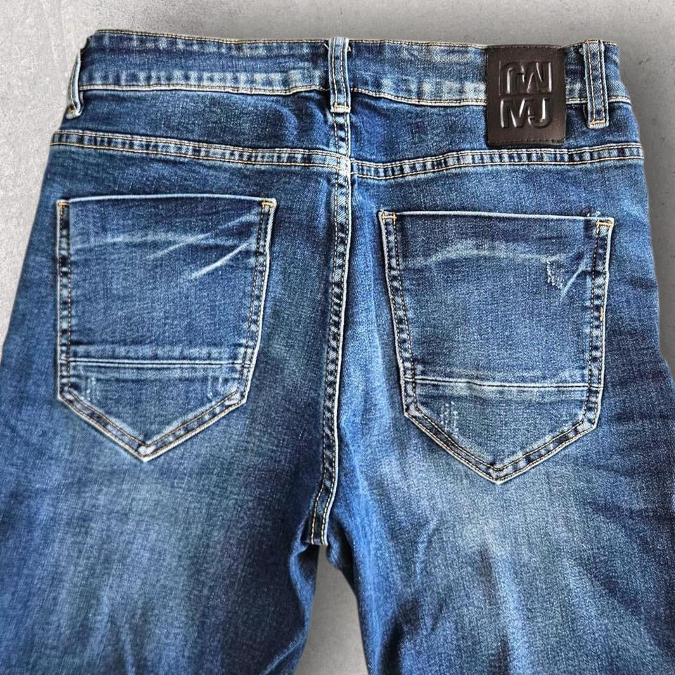 Mania Jeans Navy Skinny Jeans Mania Jeans Navy Skinny Jeans Lizard Vintage Clothes Jeans