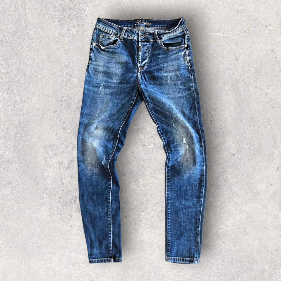 Mania Jeans Navy Skinny Jeans Mania Jeans Navy Skinny Jeans Lizard Vintage Clothes Jeans