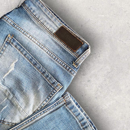 Visionary Denim Blue Jeans - W30 Visionary Denim Blue Jeans - W30 Lizard Vintage Clothes Jeans