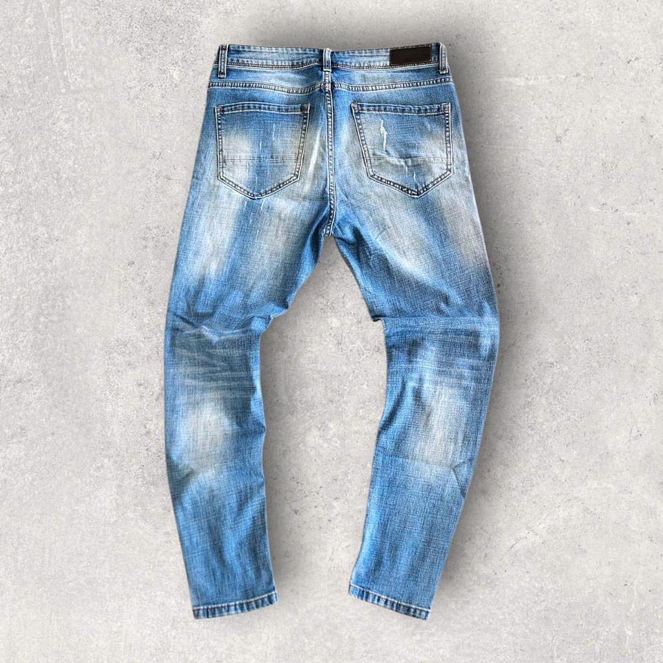 Visionary Denim Blue Jeans - W30 Visionary Denim Blue Jeans - W30 Lizard Vintage Clothes Jeans