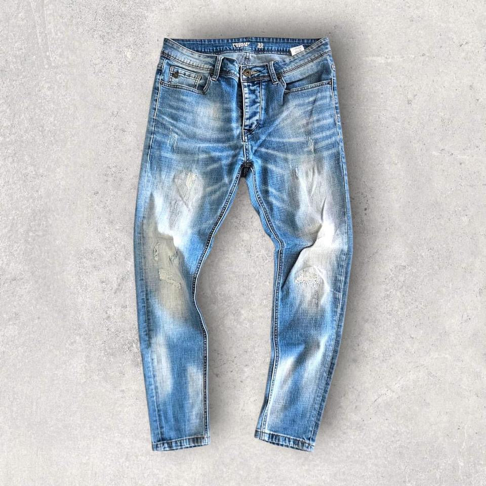 Visionary Denim Blue Jeans - W30 Visionary Denim Blue Jeans - W30 Lizard Vintage Clothes Jeans