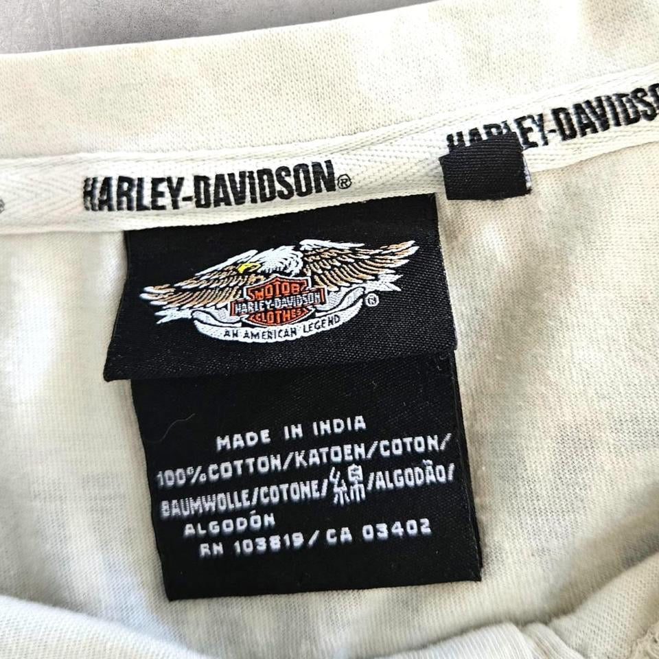 Vintage Harley Davidson Long Sleeve Tee - L Lizard Vintage Clothes 200.00 NIS Vintage Harley Davidson Long Sleeve Tee - L T-Shirts