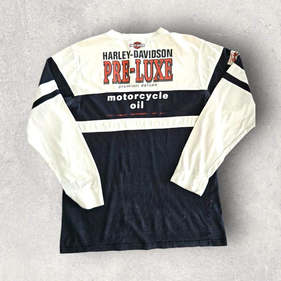 Vintage Harley Davidson Long Sleeve Tee - L Lizard Vintage Clothes 200.00 NIS Vintage Harley Davidson Long Sleeve Tee - L T-Shirts