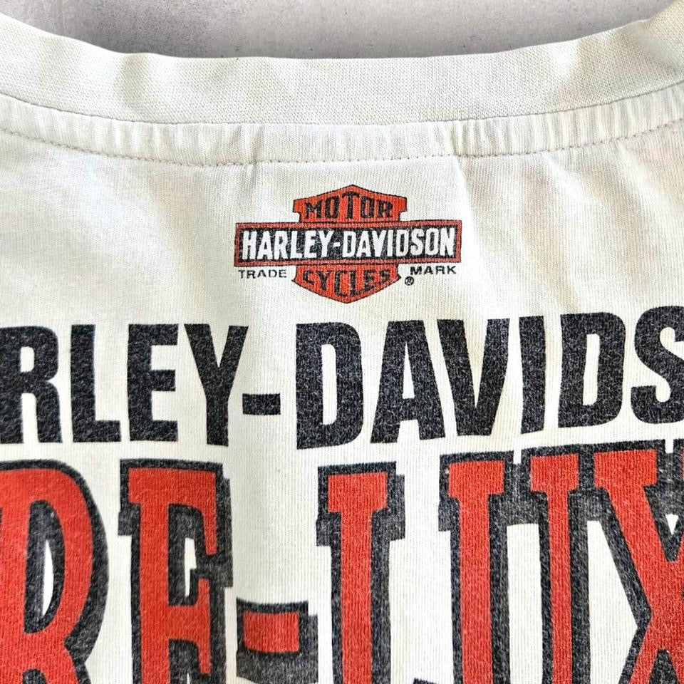 Vintage Harley Davidson Long Sleeve Tee - L Lizard Vintage Clothes 200.00 NIS Vintage Harley Davidson Long Sleeve Tee - L T-Shirts