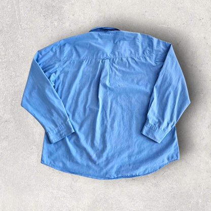 Chaps Ralph Lauren Blue Polo Shirt - XL Lizard Vintage Clothes 150.00 NIS Chaps Ralph Lauren Blue Polo Shirt - XL Shirts
