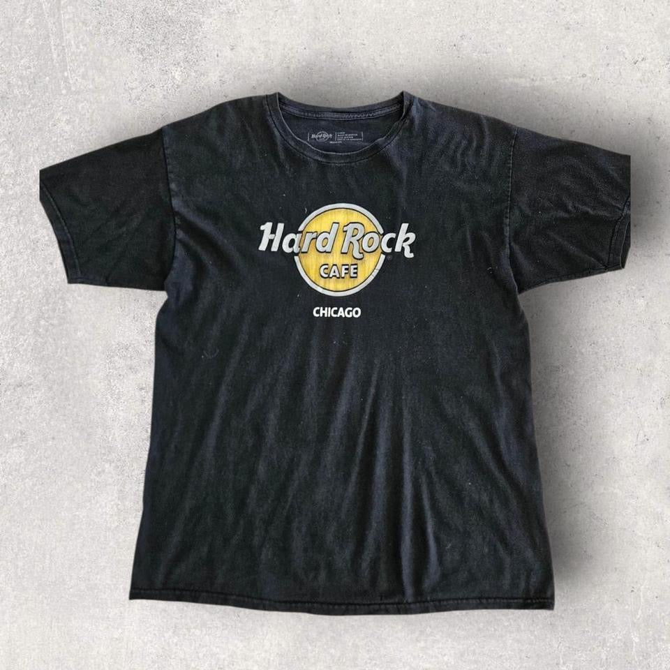 Hard Rock Cafe Black T-shirt - L Lizard Vintage Clothes 80.00 NIS Hard Rock Cafe Black T-shirt - L T-Shirts