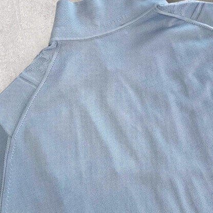 Vintage Montagut Blue Polo Shirt - L Lizard Vintage Clothes 65.00 NIS Vintage Montagut Blue Polo Shirt - L Polos