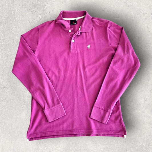 Pink Rodrigo Polo shirt - S Lizard Vintage Clothes 60.00 NIS Pink Rodrigo Polo shirt - S Polos