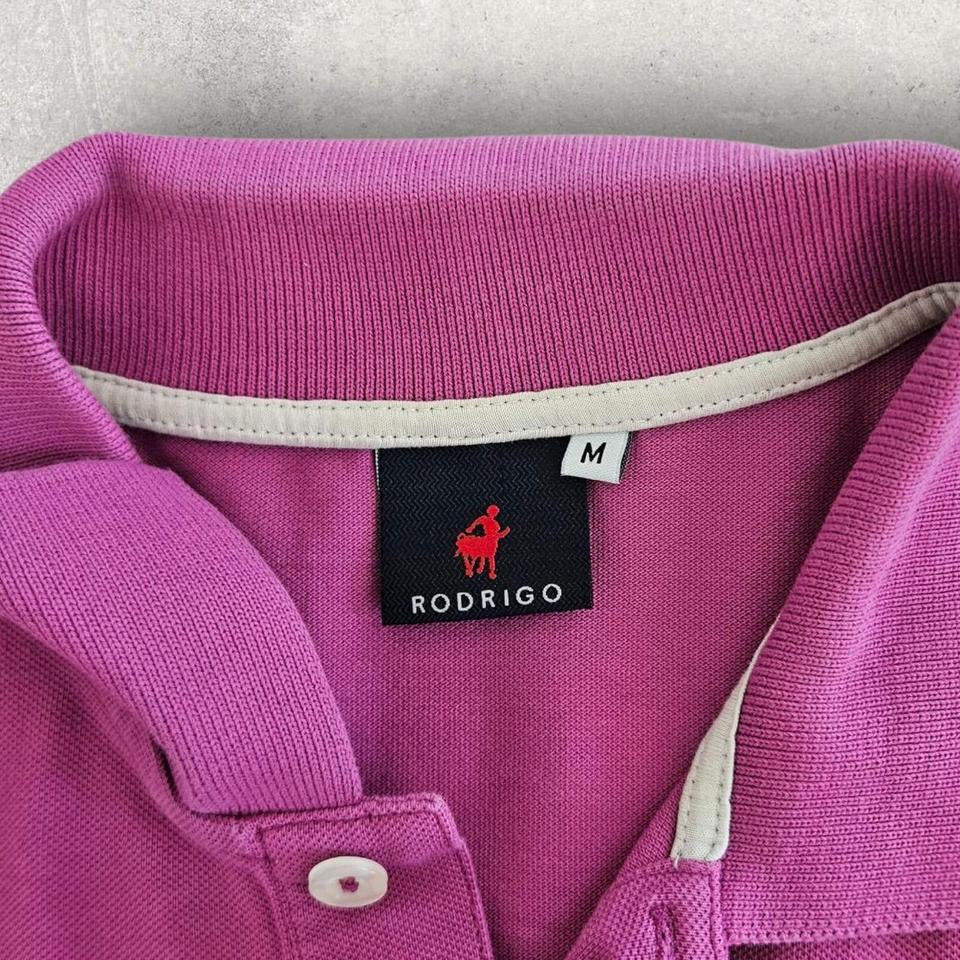 Pink Rodrigo Polo shirt - S Lizard Vintage Clothes 60.00 NIS Pink Rodrigo Polo shirt - S Polos