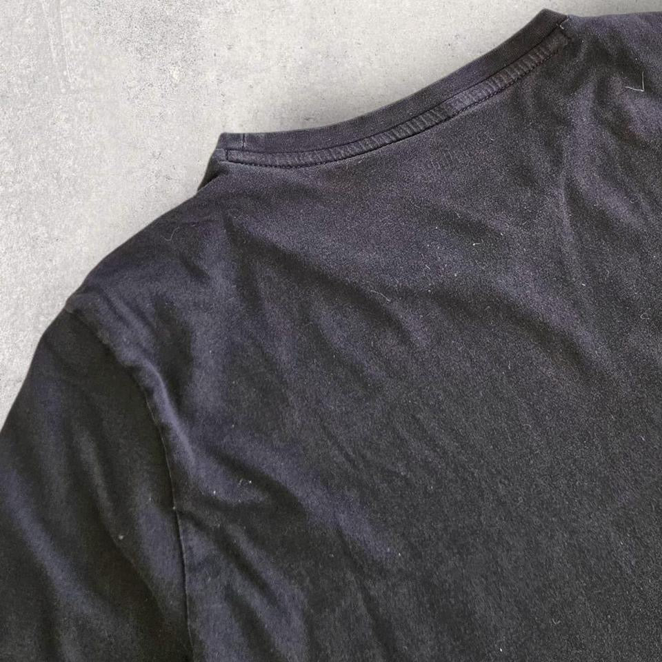 Puma Black Logo Tee - M Lizard Vintage Clothes 65.00 NIS Puma Black Logo Tee - M T-Shirts