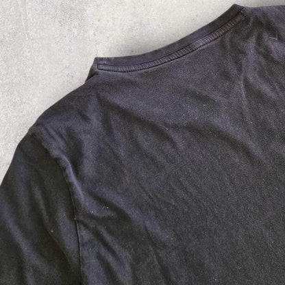 Puma Black Logo Tee - M Lizard Vintage Clothes 65.00 NIS Puma Black Logo Tee - M T-Shirts
