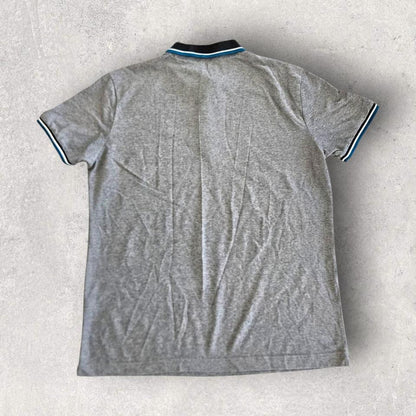 Grey Logo Polo Tee - XL Lizard Vintage Clothes Grey Logo Polo Tee - XL 65.00 NIS