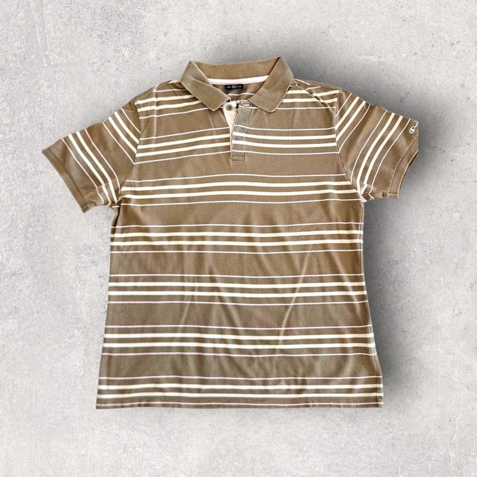 Y2K Green Polo Champion Tee - M Lizard Vintage Clothes Y2K Green Polo Champion Tee - M 70.00 NIS