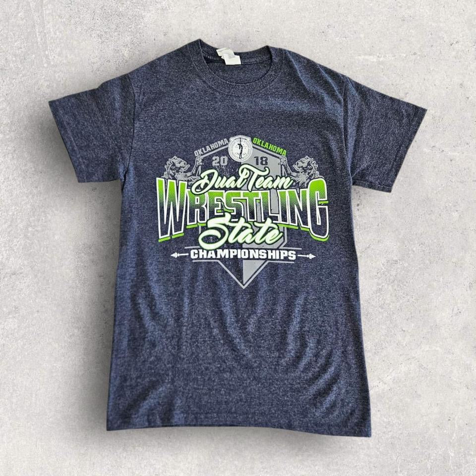 Gildan Wrestling Graphic Tshirt - S Lizard Vintage Clothes Gildan Wrestling Graphic Tshirt - S 50.00 NIS