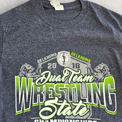 Gildan Wrestling Graphic Tshirt - S Lizard Vintage Clothes Gildan Wrestling Graphic Tshirt - S 50.00 NIS