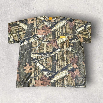 Real tree White Water Camo T-shirt - 3XL Lizard Vintage Clothes Real tree White Water Camo T-shirt - 3XL 75.00 NIS