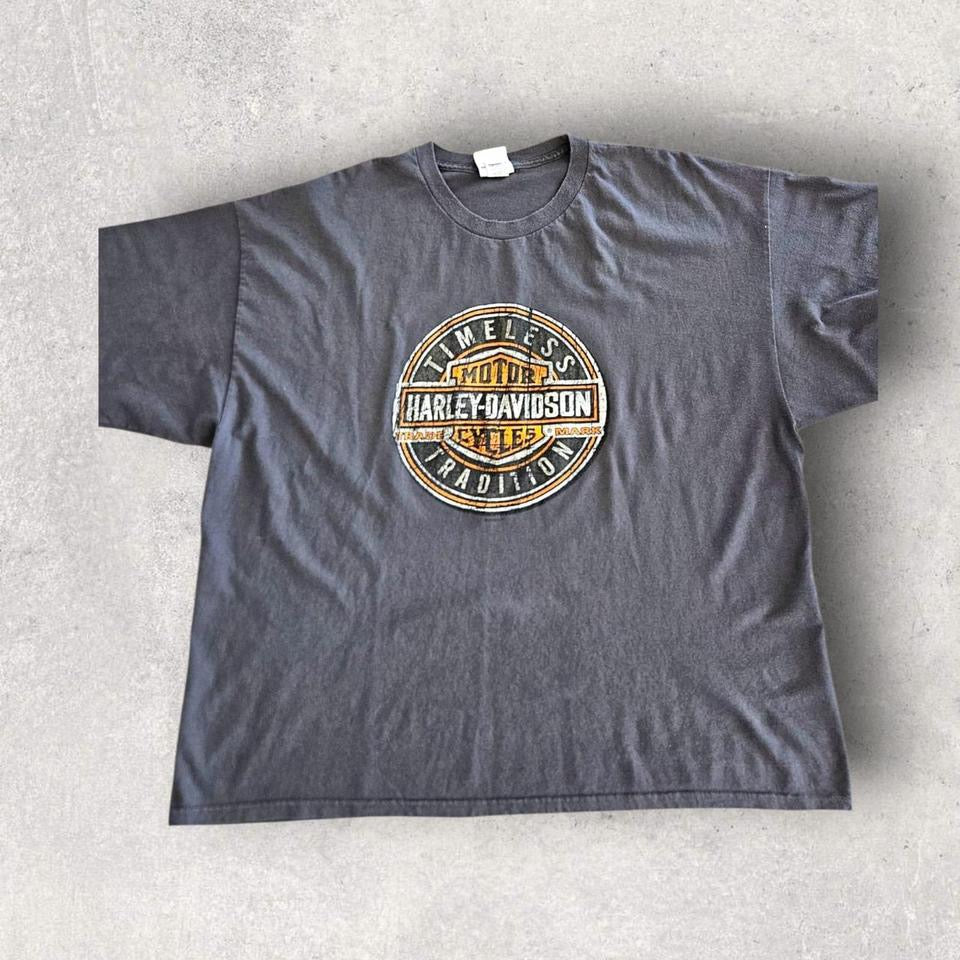Harley Davidson Grey Graphic Tshirt - XL Harley Davidson Grey Graphic Tshirt - XL Lizard Vintage Clothes 150.00 NIS T-Shirts