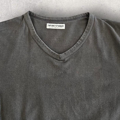 Armani agree Long Sleeve Tee Fits - S Armani agree Long Sleeve Tee Fits - S Lizard Vintage Clothes 75.00 NIS T-Shirts