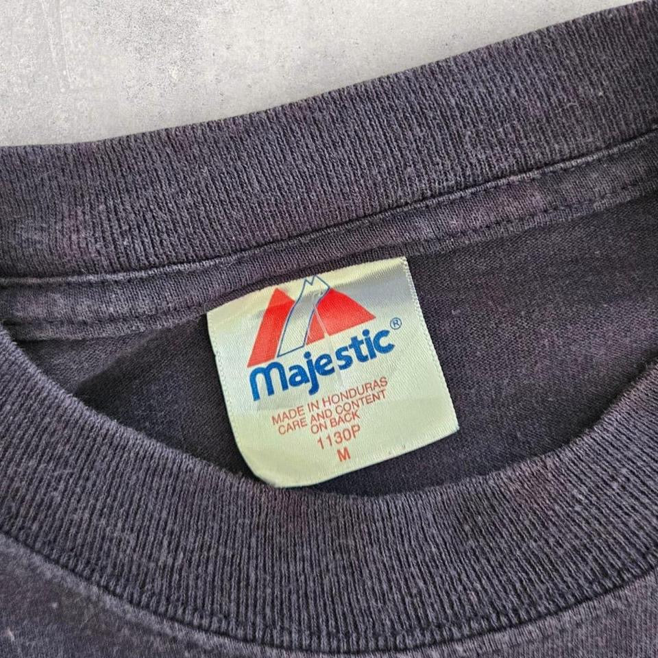 Vintage Majestic Navy Tee - S Vintage Majestic Navy Tee - S Lizard Vintage Clothes 65.00 NIS T-Shirts