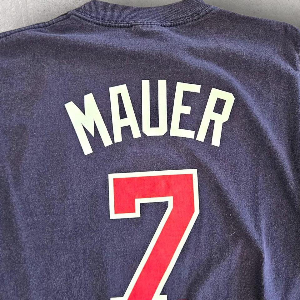 Vintage Majestic Navy Tee - S Vintage Majestic Navy Tee - S Lizard Vintage Clothes 65.00 NIS T-Shirts