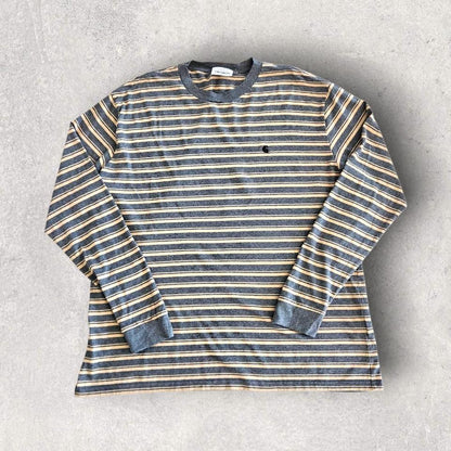 Carhartt Long Sleeve Logo Tee - L Carhartt Long Sleeve Logo Tee - L 135.00 NIS Lizard Vintage Clothes T-Shirts