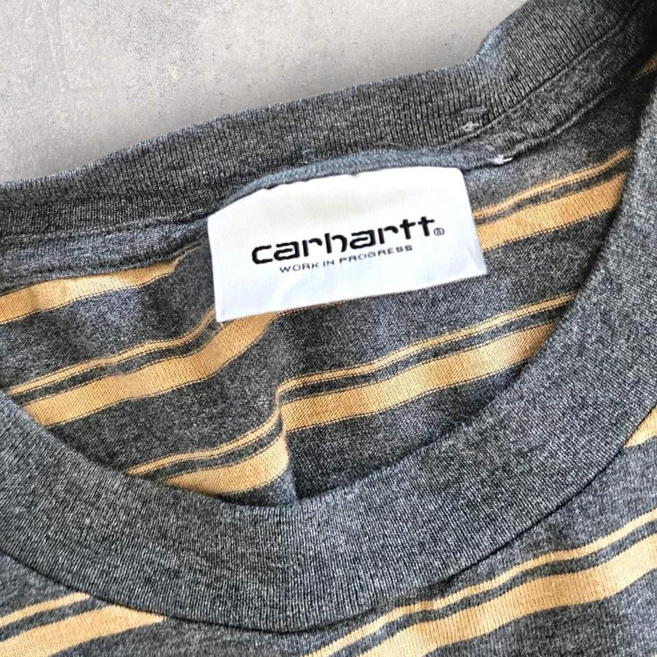 Carhartt Long Sleeve Logo Tee - L Carhartt Long Sleeve Logo Tee - L 135.00 NIS Lizard Vintage Clothes T-Shirts