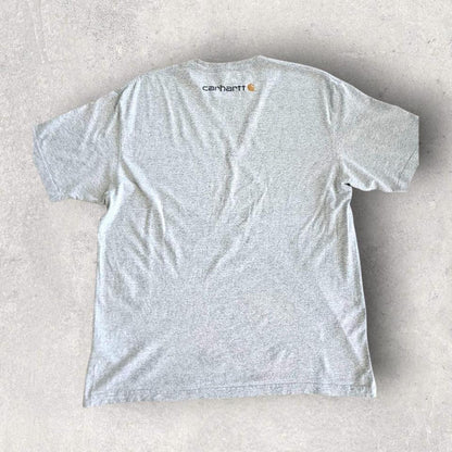 Carhartt Logo Grey T-shirt - XXL Carhartt Logo Grey T-shirt - XXL 110.00 NIS Lizard Vintage Clothes T-Shirts