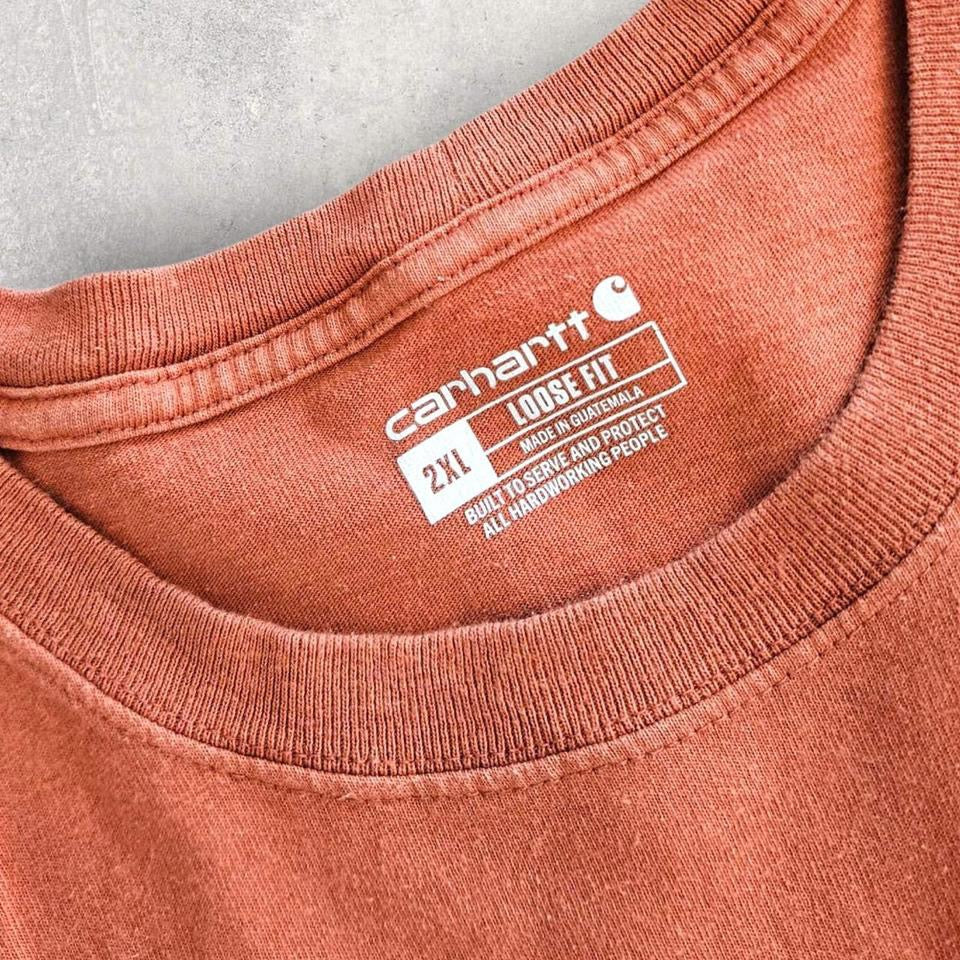 Carhartt Orange Pocket Tee - 3XL Carhartt Orange Pocket Tee - 3XL 85.00 NIS Lizard Vintage Clothes T-Shirts