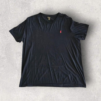 Polo Ralph Lauren Black T-shirt - L Polo Ralph Lauren Black T-shirt - L T-Shirts 80.00 NIS Lizard Vintage Clothes