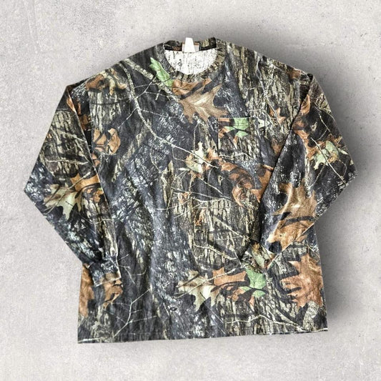 Vintage Jerzees Real Tree Camo Tee - XL Vintage Jerzees Real Tree Camo Tee - XL T-Shirts 135.00 NIS Lizard Vintage Clothes