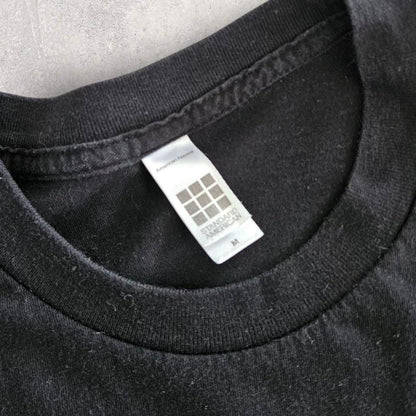 Black Graphic T-shirt - M T-Shirts 60.00 NIS Black Graphic T-shirt - M Lizard Vintage Clothes