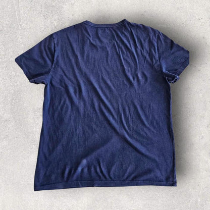 Polo Ralph Lauren Navy Tee - L T-Shirts 75.00 NIS Polo Ralph Lauren Navy Tee - L Lizard Vintage Clothes