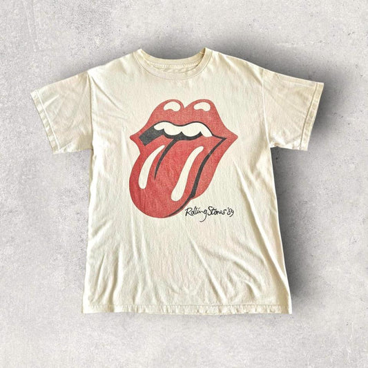 The rolling Stones Cream T-shirt - M T-Shirts Lizard Vintage Clothes 65.00 NIS The rolling Stones Cream T-shirt - M